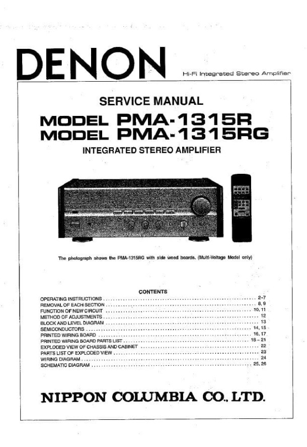 PMA-1315R, PMA-1315RG